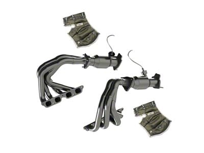 Kooks 1-7/8-Inch Tri-Y Headers with Ultra-GREEN Catted OEM Connections and Heat Blankets (23-25 Corvette C8 Z06)