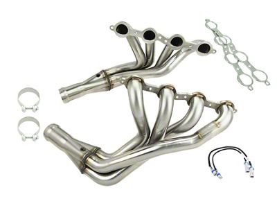 Kooks 2-Inch Long Tube Headers with GREEN Catted X-Pipe (06-13 Corvette C6 Z06, ZR1)