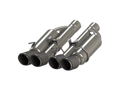 Kooks Shotgun Axle-Back Exhaust with Carbon Fiber Tips (06-13 Corvette C6 427, Z06, ZR1)