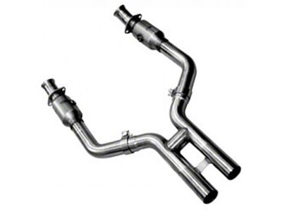 Kooks 2-1/2-Inch Catted H-Pipe (05-10 Mustang GT w/ Kooks Long Tube Headers)