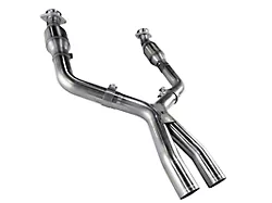 Kooks 2-1/2-Inch Catted Y-Pipe (05-10 Mustang GT w/ Kooks Long Tube Headers)