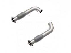 Kooks 3-Inch OEM High Flow GREEN Catted Connection Pipes (15-25 Mustang GT & Dark Horse w/ Long Tube Headers)