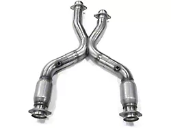 Kooks 3 x 2-1/2-Inch Catted X-Pipe (99-04 4.6L Mustang w/ Kooks Long Tube Headers)