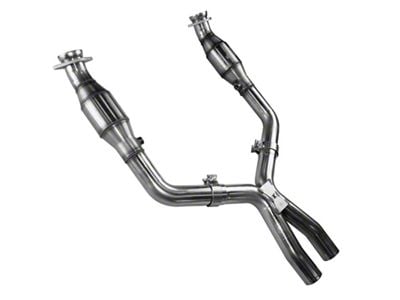 Kooks 3 x 2-1/2-Inch Catted X-Pipe (05-10 Mustang GT w/ Kooks Long Tube Headers)