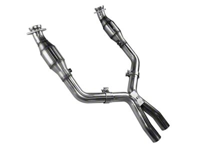 Kooks 3 x 3-Inch Catted X-Pipe (05-10 Mustang GT w/ Kooks Long Tube Headers)