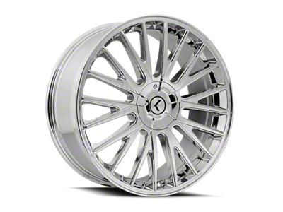 Kraze Double Down Chrome Wheel; 22x8.5 (05-09 Mustang)