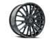 Kraze Double Down Gloss Black Wheel; 17x8 (05-09 Mustang GT, V6)