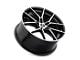 Kraze Evolve Gloss Black Machined Wheel; 20x9 (05-09 Mustang)