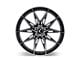 Kraze Evolve Gloss Black Machined Wheel; 20x9 (05-09 Mustang)