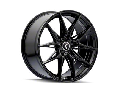 Kraze Evolve Gloss Black Wheel; 20x9 (05-09 Mustang)