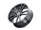 Kraze Lusso Gloss Black Wheel; 17x8 (05-09 Mustang GT, V6)