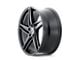 Kraze Milano Satin Black Wheel; 18x8 (05-09 Mustang GT, V6)