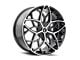 Kraze Ricochet Gloss Black Machined Wheel; 20x8.5 (05-09 Mustang)