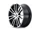 Kraze Spectra Gloss Black Machined Wheel; 20x8.5 (05-09 Mustang)