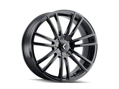 Kraze Spectra Gloss Black Wheel; 18x8 (05-09 Mustang GT, V6)