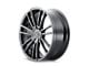 Kraze Spectra Gloss Black Wheel; 18x8 (05-09 Mustang GT, V6)