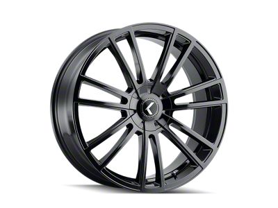 Kraze Spectra Gloss Black Wheel; 20x8.5 (05-09 Mustang)