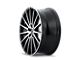 Kraze Stunna Matte Black Machined Wheel; 20x8.5 (05-09 Mustang)