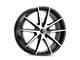 Kraze Turismo Gloss Black Machined Wheel; 18x8 (05-09 Mustang GT, V6)