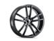 Kraze Lusso Gloss Black Wheel; 17x8 (06-10 Charger, Excluding SRT8)