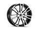 Kraze Spectra Gloss Black Machined Wheel; 18x8 (06-10 Charger, Excluding SRT8)