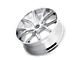 Kraze Spltz Chrome Wheel; Rear Only; 26x10 (06-10 Charger)