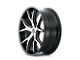 Kraze Spltz Gloss Black Machined Wheel; Rear Only; 26x10 (06-10 Charger)