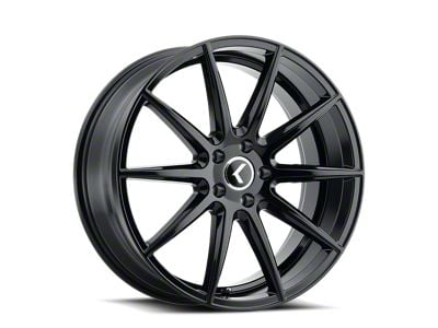 Kraze Cosmos Gloss Black Wheel; 20x8.5; 38mm Offset (10-15 Camaro, Excluding ZL1)