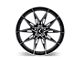 Kraze Evolve Gloss Black Machined Wheel; 20x9 (10-14 Mustang)