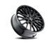 Kraze Double Down Gloss Black Wheel; 22x8.5 (15-23 Mustang GT w/o Performance Pack, , V6)