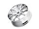 Kraze Spltz Chrome Wheel; Rear Only; 26x10 (11-23 RWD Charger, Excluding Widebody)