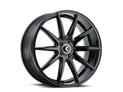 Kraze Cosmos Gloss Black Wheel; 20x8.5; 38mm Offset (24-25 Mustang)