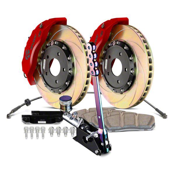 Ksport Mustang Dualcomp 4-Piston Rear Big Brake Kit with 14-Inch ...