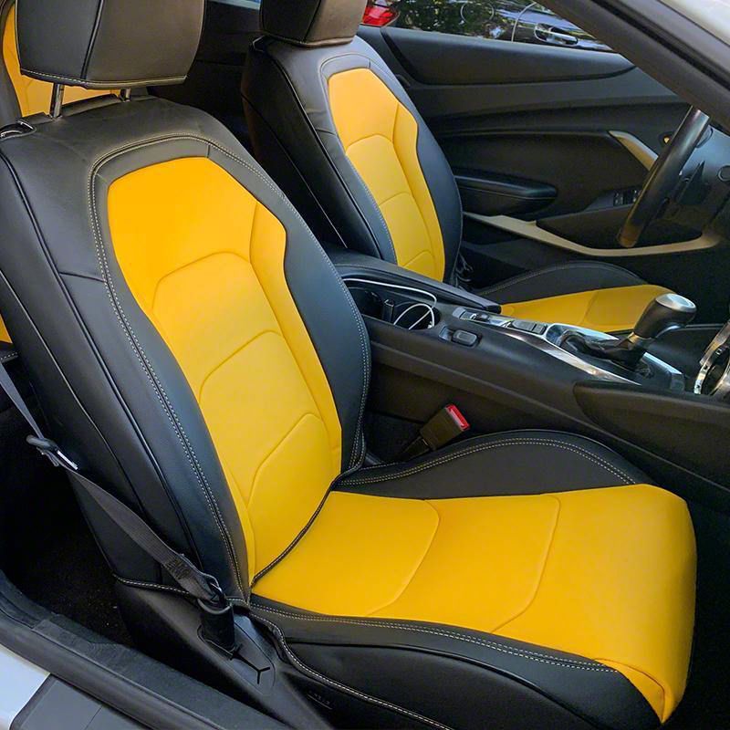 Kustom Interior Camaro Premium Artificial Leather Front And Rear Seat