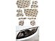 Lamin-X Headlight Tint Covers; Gunsmoke (10-13 Camaro)