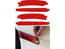 Lamin-X Rear Marker Light Tint Covers; Red (19-24 Camaro)