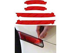 Lamin-X Rear Marker Light Tint Covers; Red (21-25 Mustang Mach-E)