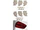 Lamin-X Tail Light Tint Covers; Tinted (15-17 Mustang; 18-20 Mustang GT350)