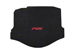 Lloyd Velourtex Trunk Mat with RS Logo; Black (10-15 Camaro Coupe)