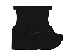 Lloyd Trunk Mat with Challenger Silver Logo; Black (08-10 Challenger w/ Subwoofer)