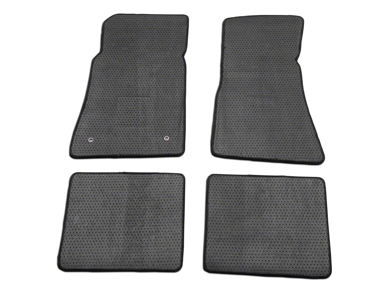 Lloyd Mustang Front and Rear Floor Mats with 50th Anniversary Logo