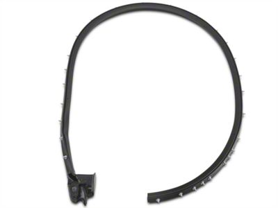 OPR Lower Door to Body Weatherstrip; Driver Side (05-09 Mustang)