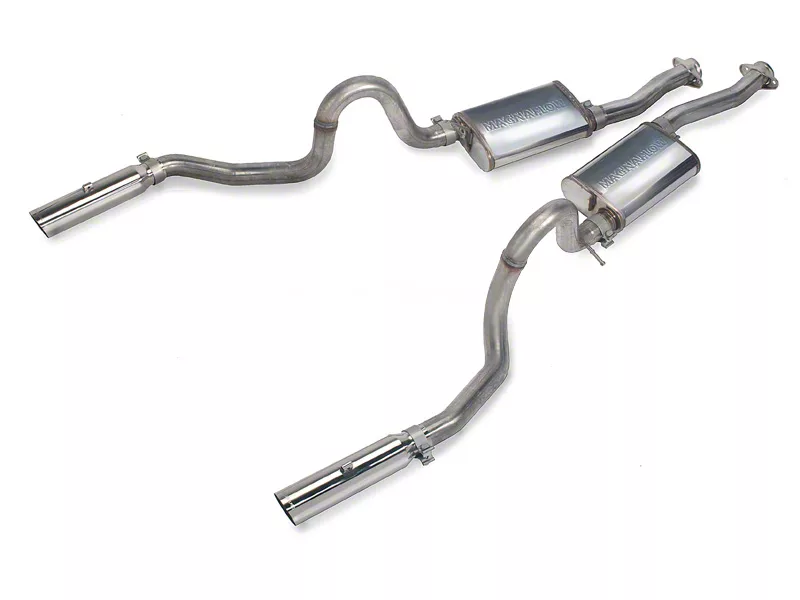 Magnaflow Mustang Street Series Cat-Back Exhaust with Polished Tips ...