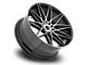 MACH Euro Concave ME.20 Glossy Black Machined Wheel; Rear Only; 20x10 (06-10 RWD Charger)