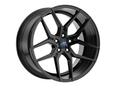 MACH Euro Concave ME.4 Glossy Black Wheel; 20x9 (07-10 AWD Charger)