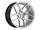 MACH Euro Concave ME.4 Hyper Silver Machined Wheel; 20x9 (06-10 RWD Charger)