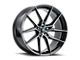 MACH Euro Concave ME.6 Glossy Carbon Black Wheel; 20x8.5 (17-23 AWD Challenger)