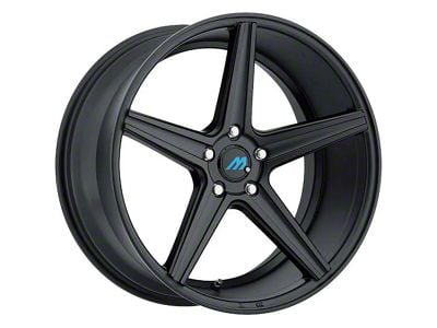 MACH Euro Concave ME.1 Satin Black Wheel; 20x8.5 (11-23 AWD Charger)