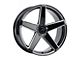 MACH Forged MF.15 Glossy Black Milled Wheel; Rear Only; 20x10.5 (07-10 AWD Charger)