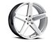 MACH Forged MF.15 Hyper Silver Milled Wheel; 20x9 (07-10 AWD Charger)